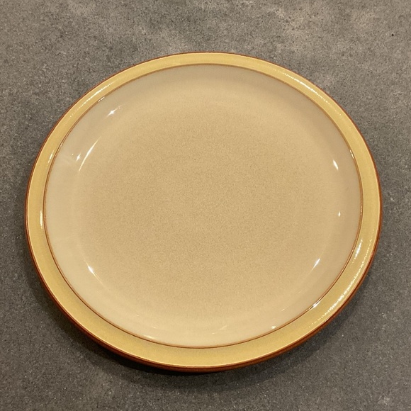 Denby Fire (retired) Stoneware Dinner Plate (23 available $30 EACH) - Picture 1 of 4